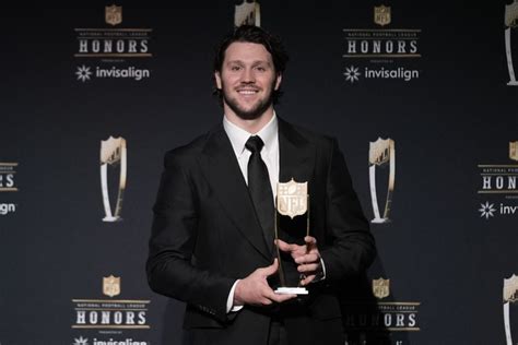 Allen Awarded AP NFL MVP Trophy