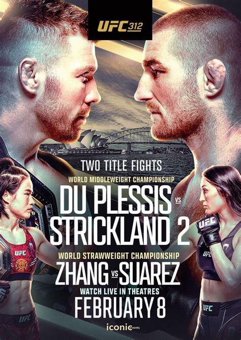 UFC 312 Prelims: Du Plessis Vs Strickland 2 Results